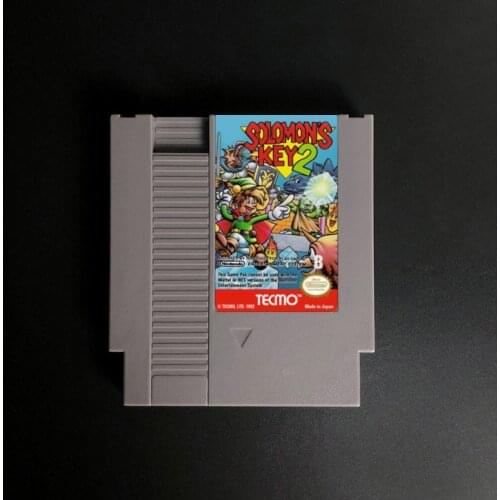 Solomon keys 2 - 72 pins 8bit Game Cartridge