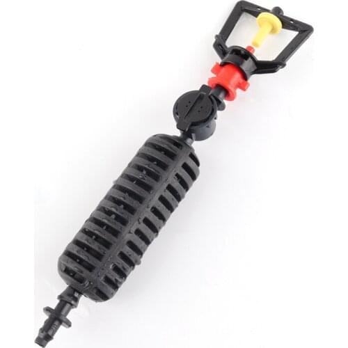 5-30sets Red Spray Yard Plant Nozzle Kits Irrigation Atomized Sprinkler Irrigation System 6mm Sprayer 4/7mm Hose Connector