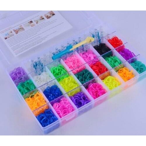 Rainbow band to childrens educational toys bracelet textile machinery 4400 sets