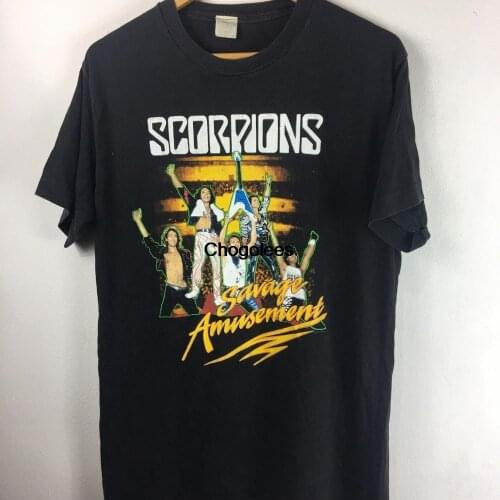 Vintage Scorpions Savage Amusement Tour Shirt