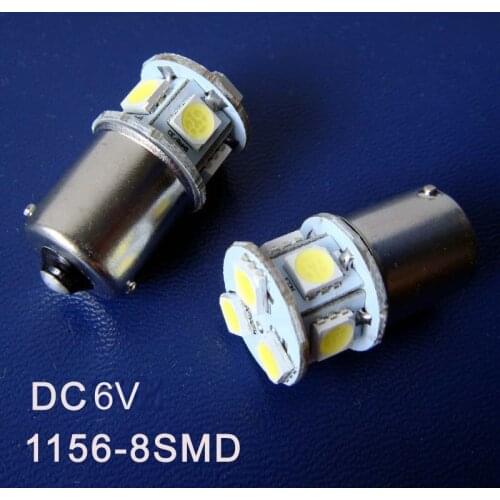 High quality DC 6V 1156 1141 Car led light,led Warning lights,BA15s BAU15s PY21W P21W R5W led bulb free shipping 50pcs/lot
