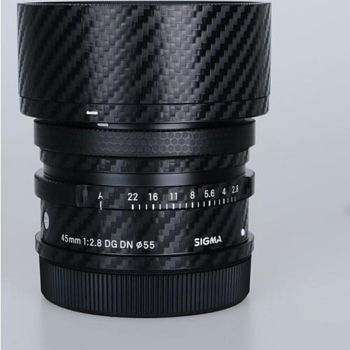 FE45mmF2.8 Anti-scratch Lens Cover Skin For Sigma 45mm F2.8 DG DN | Contem for Sony FE Mount Decal Protector Coat Wrap Sticker
