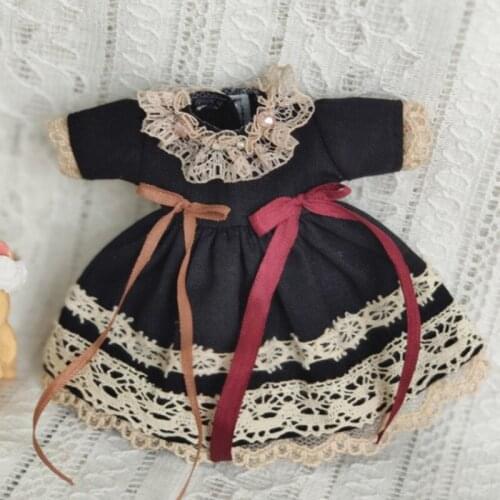 1/12Doll Dress ob11 Headkerchief BJD12 Clothes (Fit obitsu11, Cu-Poche, P9, Molly)