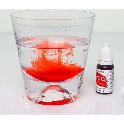 10ml Fondant Macaron Food Coloring Baking Edible Pigment Cake Paste Decoration cream cake Handmade Soap Education Toy