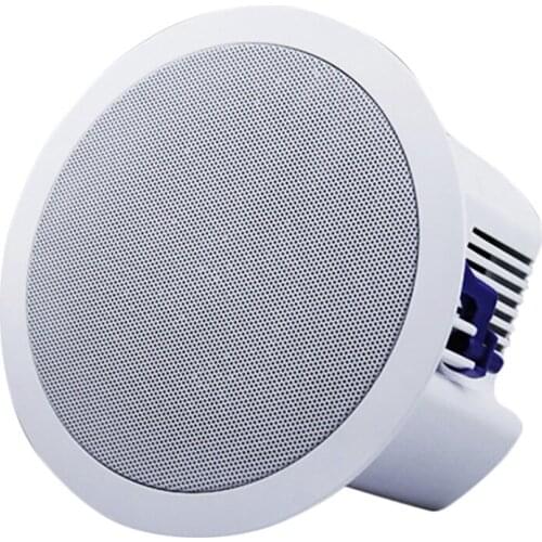 4 Inch Wireless Bluetooth Ceiling Speaker Home Ceiling Horn With Amplifier Speaker For Home, Hotel, Bathroom, Shop