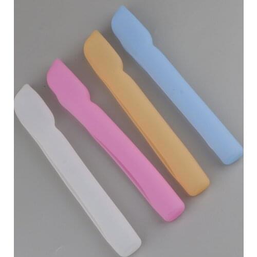 4pcs Silicone Toothbrush Protective Cases Holders Hygienic Toothbrush for Home, School, Travel & Outdoor