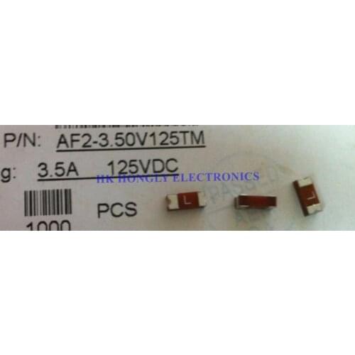 50PCS AF2-3.50V125TM 2410 3.5A 125V L FUSE