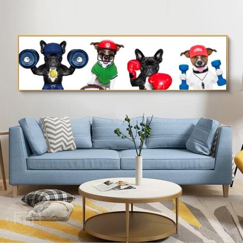 Abstract Canvas Painting Nordic Decor Animal Canvas Poster Print Wall Art Picture For Living Room Bedroom Dinning Room