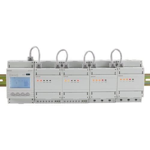 Acrel ADF400L 4 circuits three phase multi loop meter for clamp electricity monitor