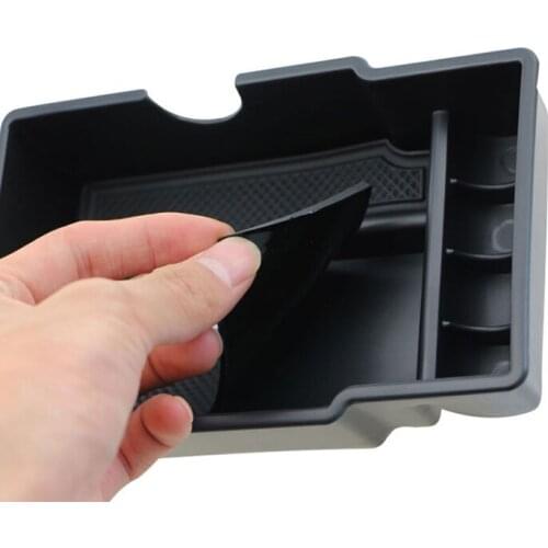 Car Glove Box Armrest Storage Box For Jeep Renegade 2015 2016 2017 2018 2019 2020 ABS Accessories