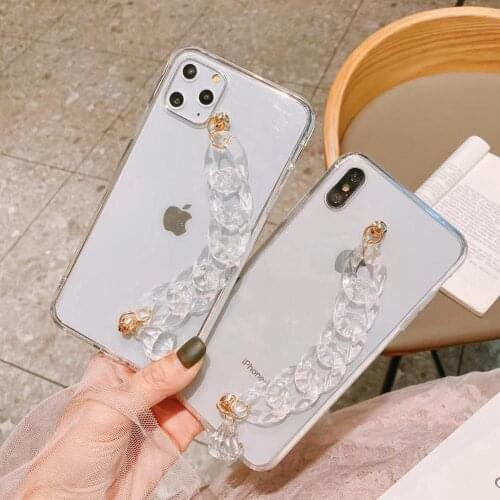 For Huawei P30 P40 P20 P10 Pro LiTE Lady Bling Rhinestone Diamond Bracelet Chain Crystal Case For Huawei Mate30 20 Pro Lite Case