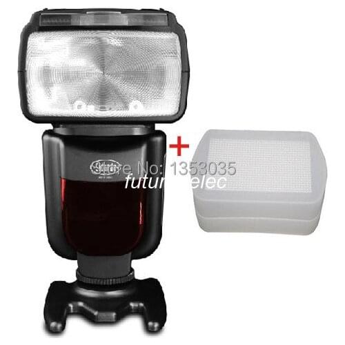 DF-600 Flash Light Speedlite for Canon EOS 450D 500D 550D 600D 100D 1000D 1100D 1200D 5D Mark II III 5D3 5D2 /YN560 II +Diffuser