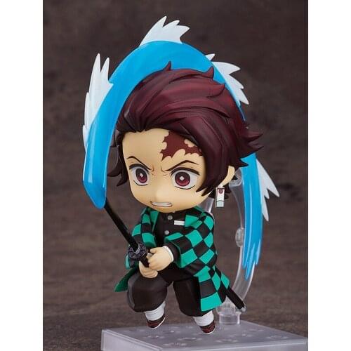 Demon Slayer Kimetsu no Yaiba Kamado Tanjirou #1193 Action Figure Model Toy Nezuko Figurine Cute Model 10cm