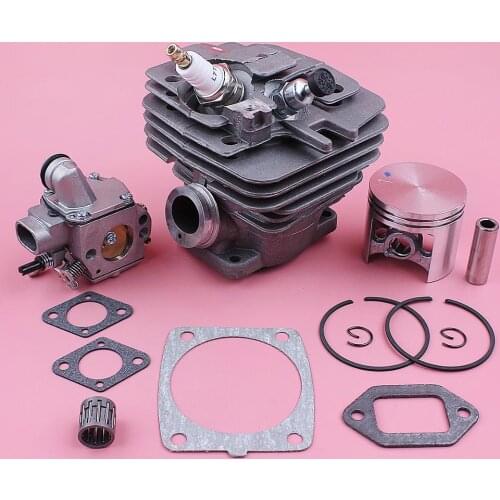 47mm Cylinder Piston Kit For Stihl MS361 MS 361 Carburetor Decompression Valve Bearing Gasket Chainsaw Replace Spare Tool Part