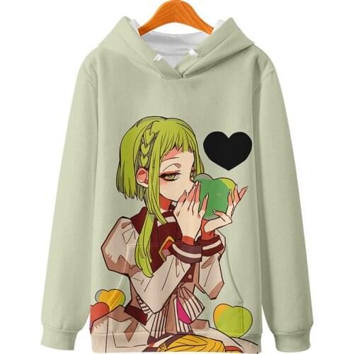 2020 Anime Toilet-bound Hanako-kun Nene Yashiro Cosplay Costume Hoodie Sweatshirt 3D Print Kids Boy Girl 3D Sportswear Clothes