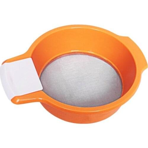 Kitchen Fine Mesh Flour Sifter Professional Stainless Steel Strainer Colander