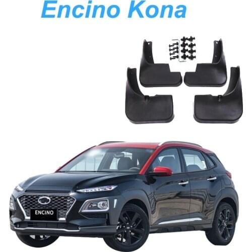 Lsrtw2017 Abs Car Wheel Mudguard Mud Guard Fender Protector for Hyundai Encino Kona 2018 2019 2020 2021 Accessories Auto