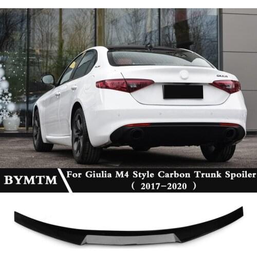 M4 Style Real Carbon fiber Spoiler For Alfa Romeo Giulia