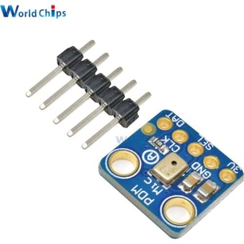 MP34DT01 Digital Microphone Module Simple Pulse Density Modulation Output Small Omnidirectional Microphone MEMS