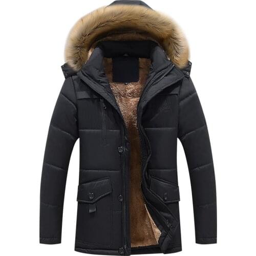 2019 New Waterproof Men Coat Fashion Casual -40 Degree Russia Cold Down Parka Jacket