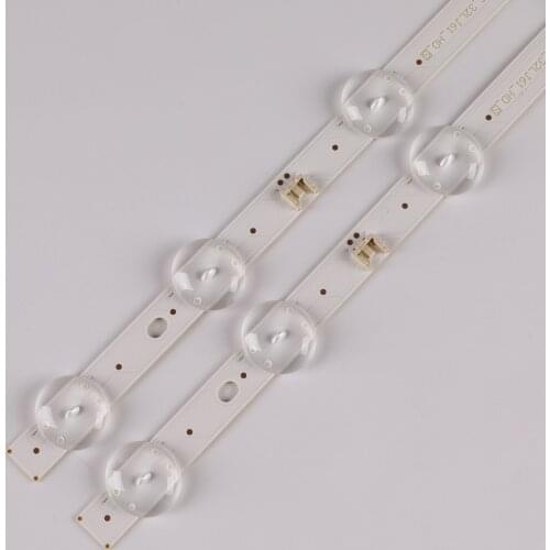 New Kit 2 PCS 8LEDs 590mm LED backlight strip for LG 32LJ510U HC320DXN-ABSL1-A142 SSC_32LJ61_HD S SSC_32LJ61_HD_8LED