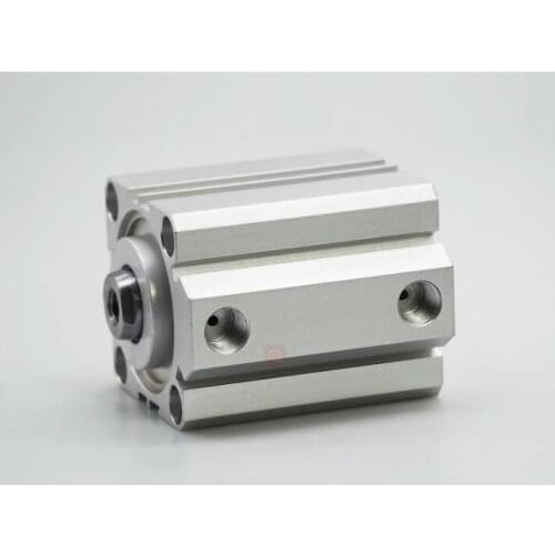 SDA100 Pneumatic element Compact Cylinder Bore 100mm Stroke 5/10/15/20/25/30/35/40/45/50mm compact air pneumatic piston cylinder