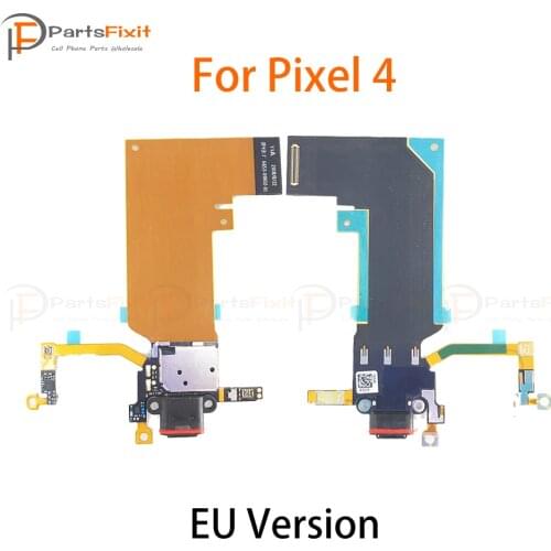 EU Charging Port USB Charger Connector Flex Cable for Google Pixel 4 Pixel4 USB Charging Flex Dock Port Plug Charger Board Flex