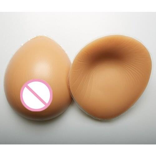 Silicone False Fake Breast Boob Forms Enhancer Bra Insert for Mastectomy Crossdress Transvestite User