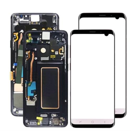 Super AMOLED Test For Samsung Galaxy S9+ G965F G965W Touch Screen Digitizer LCD Display For Samsung S9 G960 G960F Dead pixels