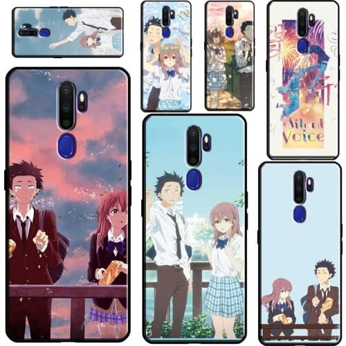 A Silent Voice Anime Love Phone Case For OPPO A5 A9 A31 A53 2020 A52 A72 A15 A83 A91 A1K A5S Reno2 Z Find X2 X3 Pro