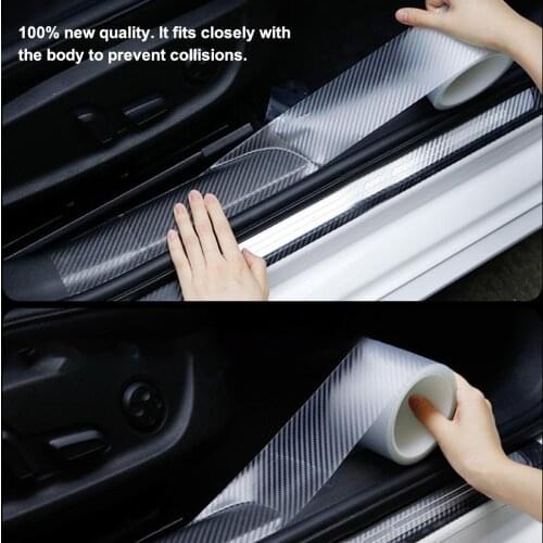 Universal Car Anti-collision Strip Nano Tape Scratchproof Car Threshold Transparent Film Door Edge Rim Protective Car Stickers
