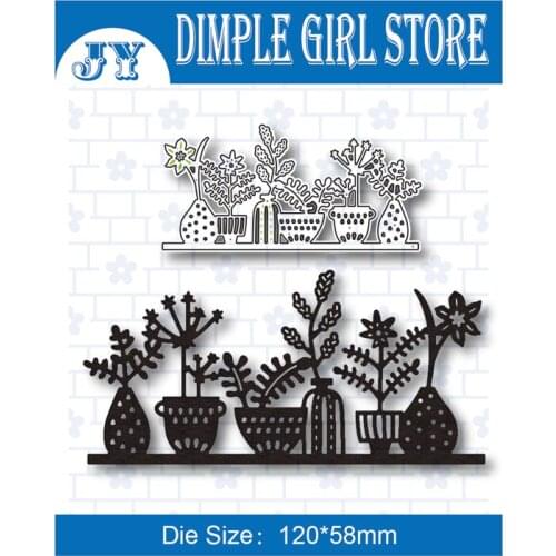 Spring Flowers 2021 New Arrival Scrapbook Stamps and Die Metal Cutting Die Decoration Template Butterfly Knife Punching Process