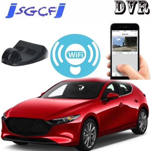 Special Car Road Record WiFi DVR Dash Camera Driving Video Recorder HD Night Vision For Mazda 3 8P 2019~2021