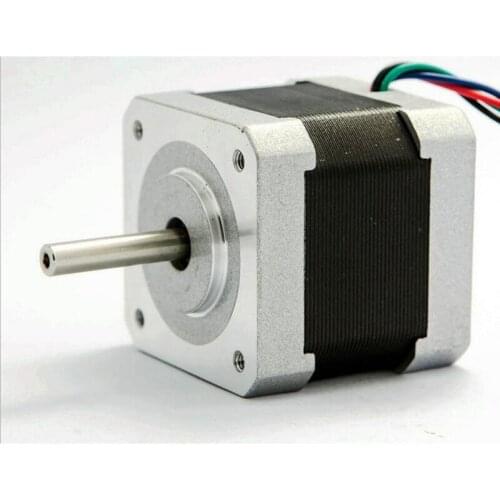 1.8 degree Nema17 stepper motor 48mm 1.68A 0.44Nm 4.4kg.cm 42HS48-1684 Nema17 motor 63 OZ-in 4-lead for 3D printer