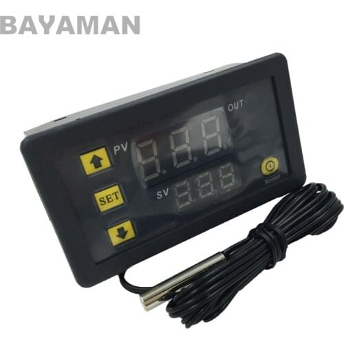 1pc W3230 Thermostat Temperature Controller Digital Thermostat Regulator Heating Cooling Instruments for Multicopter Drones