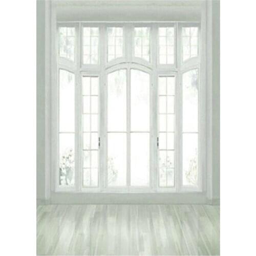 3x5FT European Window Floor White Art Photography Backdrop Studio Background