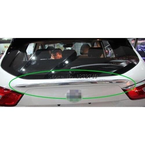 Chrome Rear Moulding Cover For Nissan Qashqai j11 Rear Trunk Streamer 2016 2017
