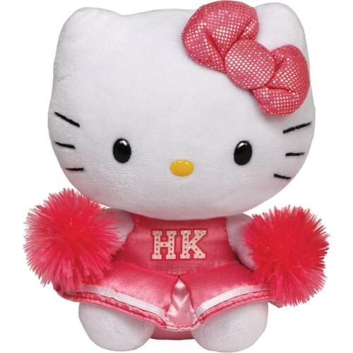 Toy Hello Kitty Plush 15 Cm Hello Kitty Pink Dress Figure Plush Stuffed Doll Toy, Pompon Girls Hello Kitty Toy