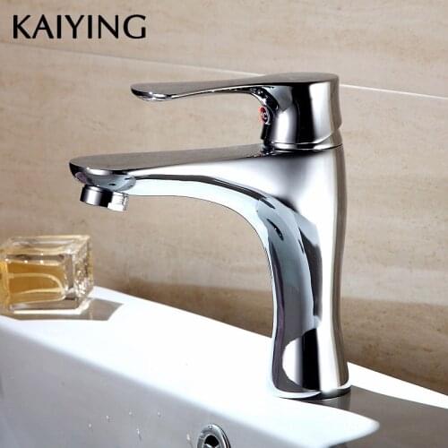 KAIYING Basin Faucet Bathroom Sink Mixer Tap Brass Tap Water Faucet Brass Waterfall Basin Mixer Faucet Torneira,2581