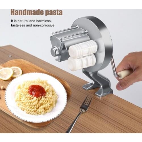Pasta Maker Noodle Press Machine Manual Operate Kitchen Food Making Equipment Aluminium Alloy Handmade Spaghetti