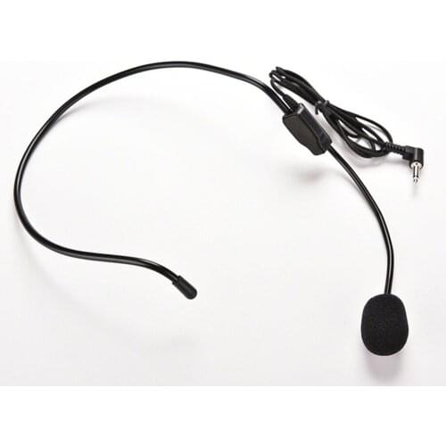 Vocal Wired Headset Microphone microfono For Voice Amplifier Speaker Mic