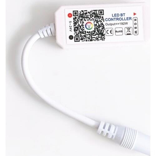 DC 5V-24V 5Pin MINI Bluetooth WIFI RGBW LED strip controller Music controller by smartphone control music magic home