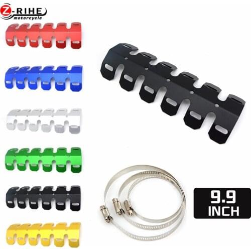 Motorcycle Accessories Off-road Exhaust Muffler Pipe Guard Protector Heat Shield FOR Yamaha XT250 XT225 Super Tenere ES XT600