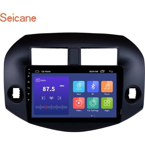 Seicane 2Din Multimedia Player Android 10.0 10.1 Inch GPS Car Radio For 2007 2008 2009 2010 2011 Toyota RAV4 Auto Stereo Wifi 3G