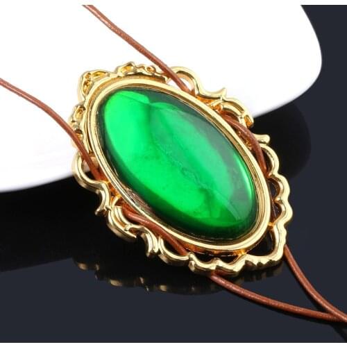 Harong Miracle Necklace Rope Exquisite Chat Noir Kids Punk Jewelry Pink Round Pendant Necklaces for Girls Gift