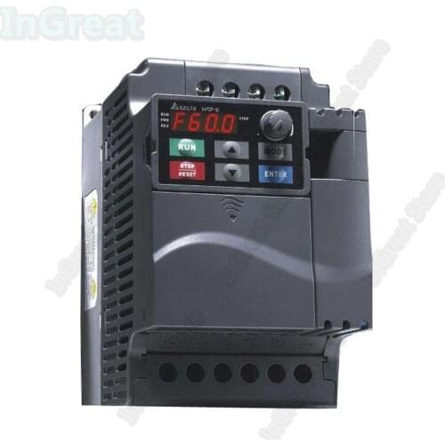 New 7.5kw Delta VFD 10hp AC 3PH 220V 33A 600Hz Built-in PLC Brake Resistor VFD-E VFD075E23A Inverter Driver Escalator Compressor