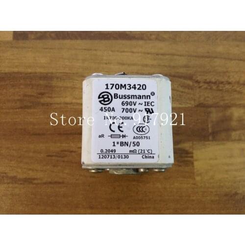 [ZOB] The United States Bussmann 170M3420 450A 690V fuse fuse original authentic --2pcs/lot