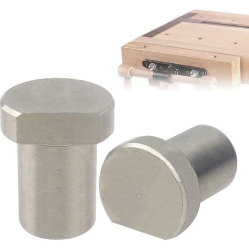 Workbench Stop Tenon Fix Desktop Tenon Limit-Block 20mm Stainless Steel For Woodworking Table Accessories