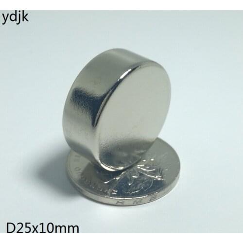 1PCS Neodymium Magnet 25*10 Disc magnet 25x10 N38 magnet NdFeB magnets 25 x 10