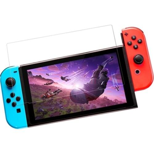 2Pcs Gulikit NS11 Tempered Glass 9H Ultra Clear HD Screen Protective Film Easy Install Protector Cover for Ninted Switch Console